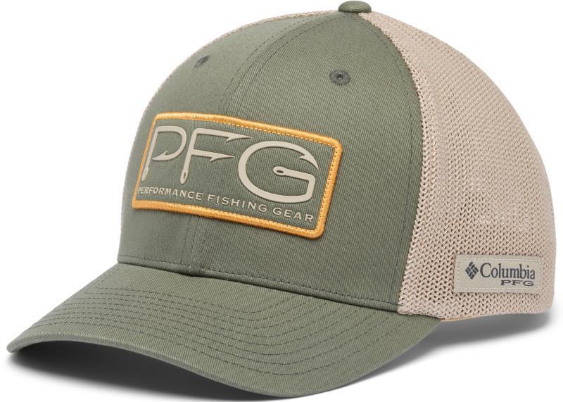PFG Hooks Mesh Ball Cap - cypress / ancient fossil 1