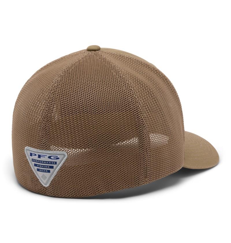 PFG Hooks Mesh Ball Cap - truffle / solid front hooks 1