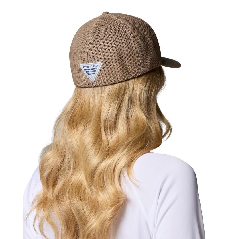PFG Hooks Mesh Ball Cap - truffle / solid front hooks 1
