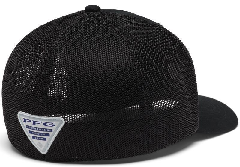 PFG Junior Mesh Ball Cap - Youth - Black / Peeling Lines 2