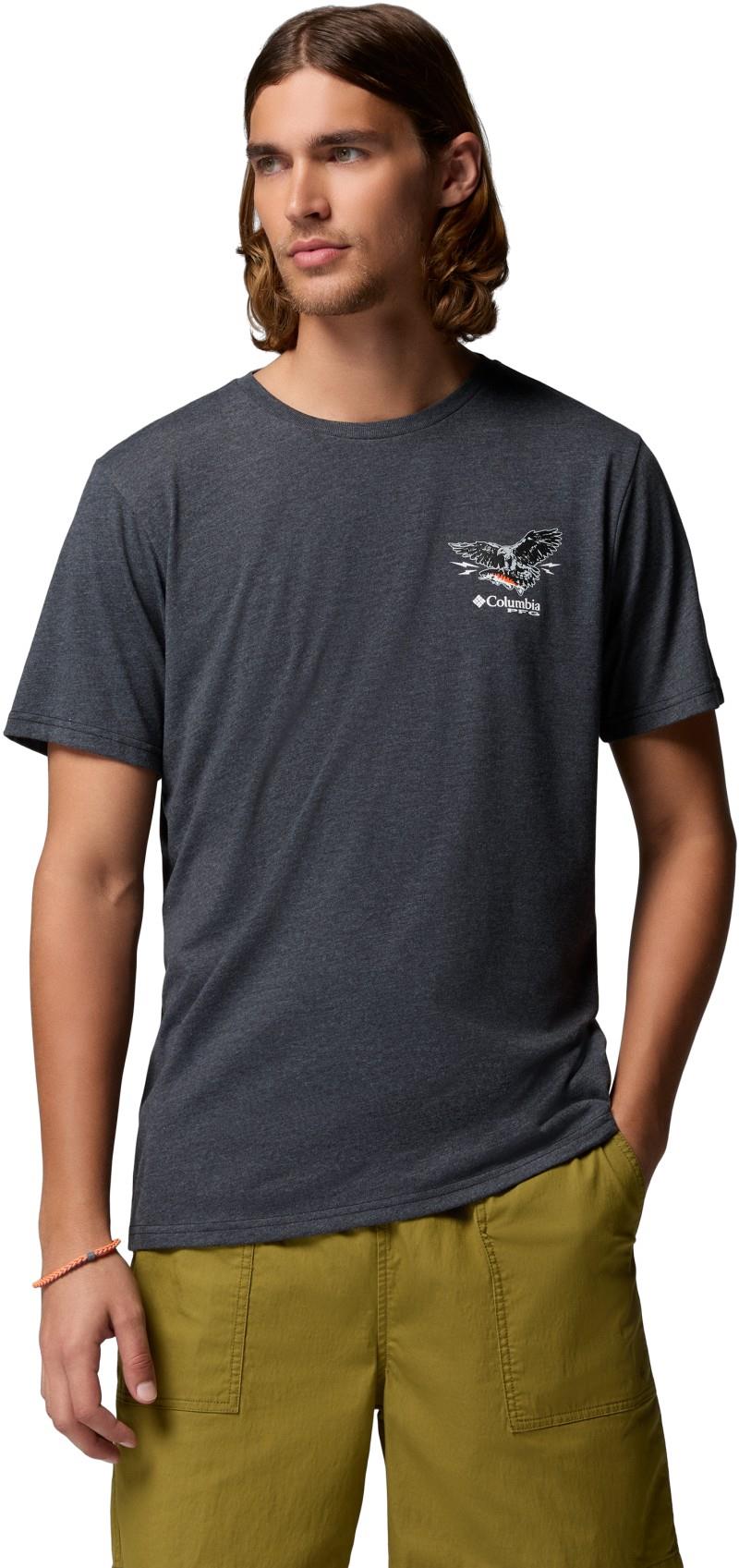 PFG Lure Lineup SS - Mens - black heather 1