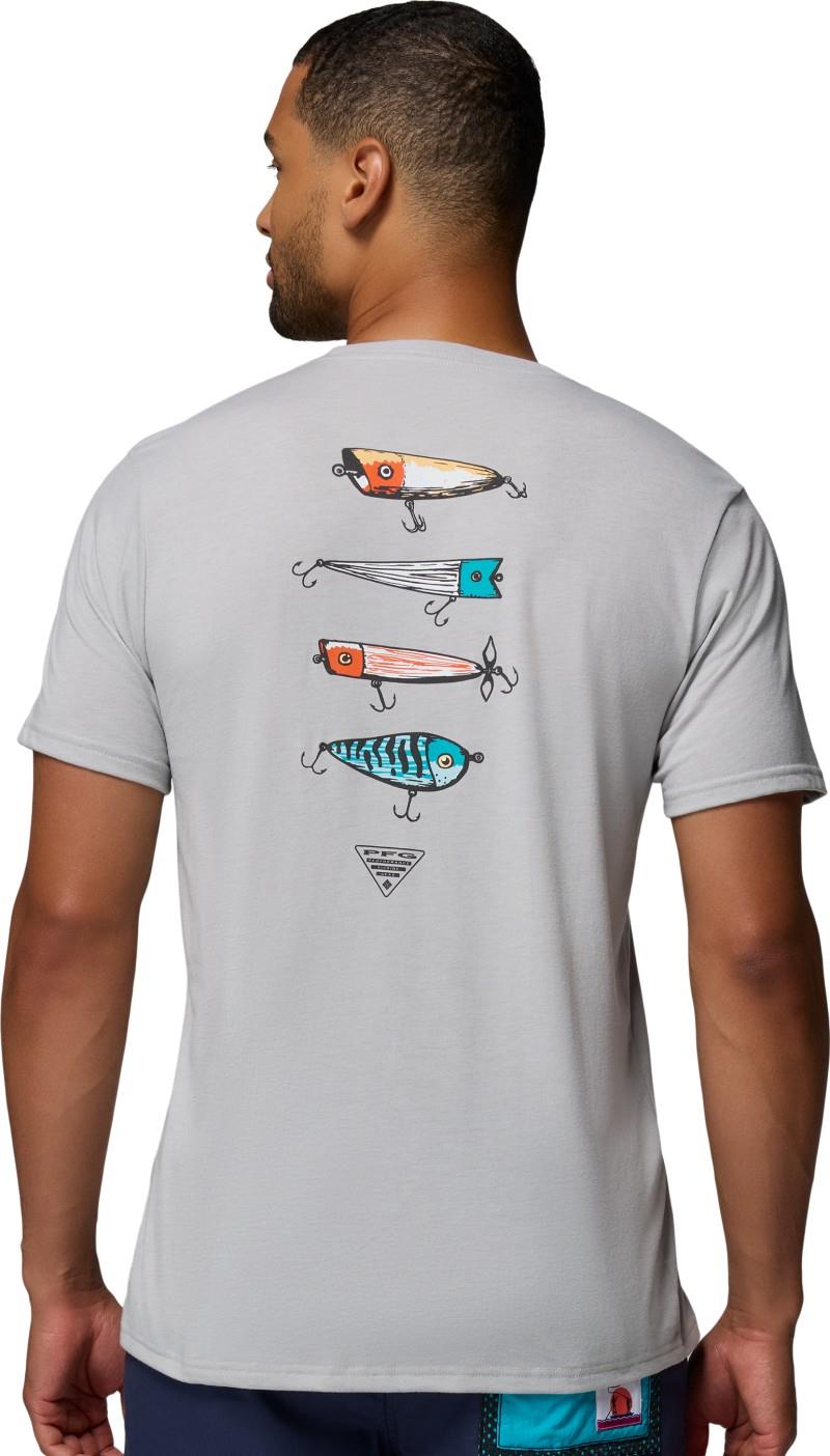 PFG Lure Lineup SS - Mens - cool grey heather 1
