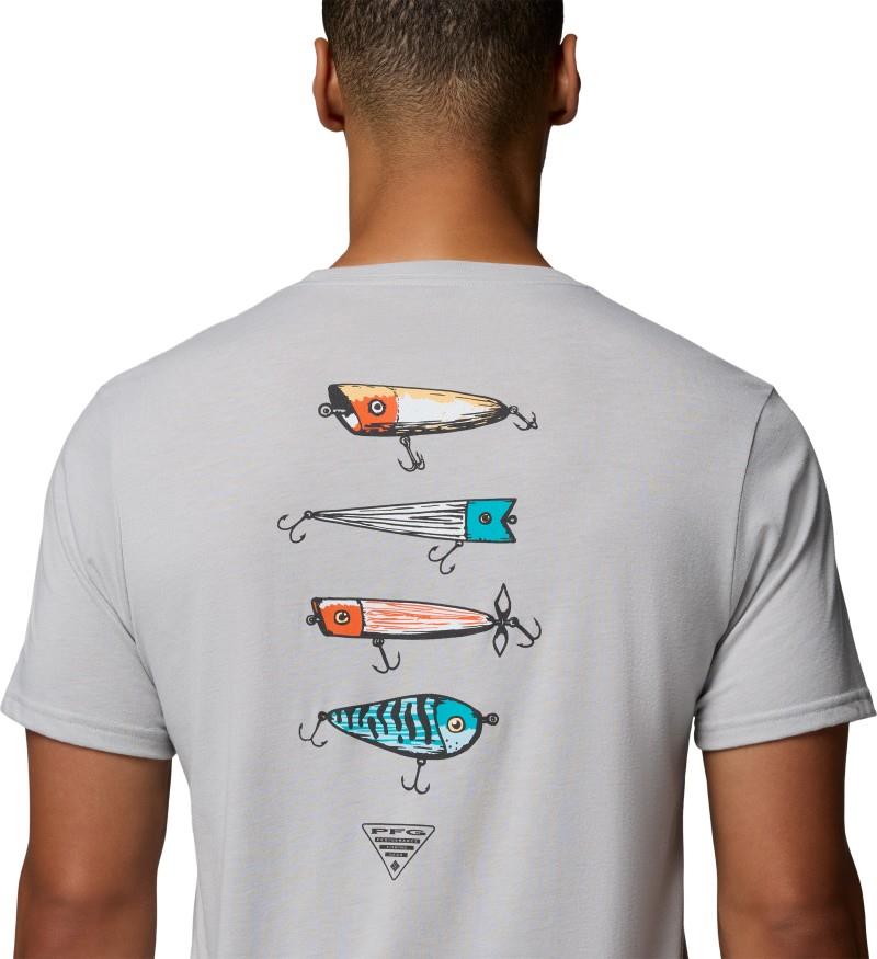 PFG Lure Lineup SS - Mens - cool grey heather 1