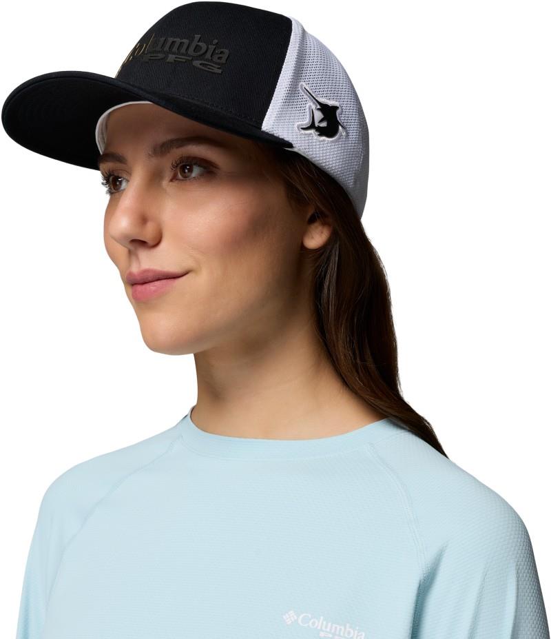 PFG Mesh 3D Stretch Snapback - black / multi colored weld 1
