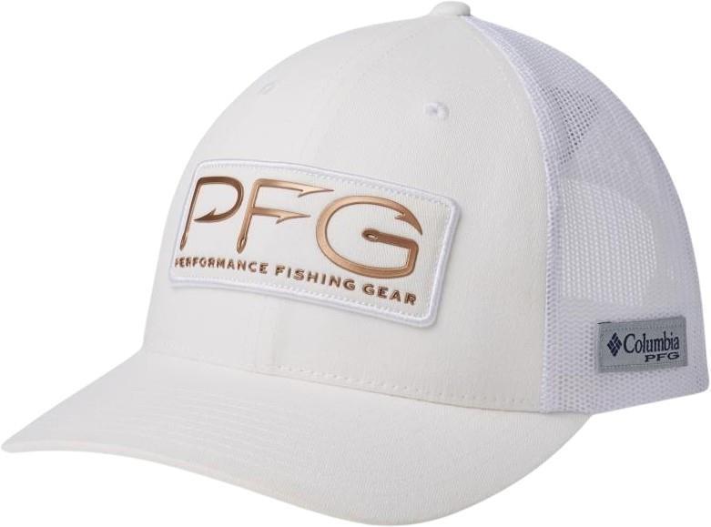 PFG Mesh Ball Cap - Womens - White / PFG Hooks 1