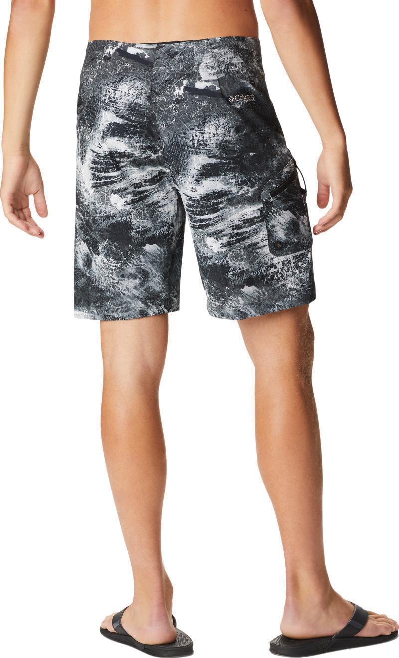 PFG Offshore II Board Shorts, 9" Inseam - Mens - Black Realtree Horizon 4
