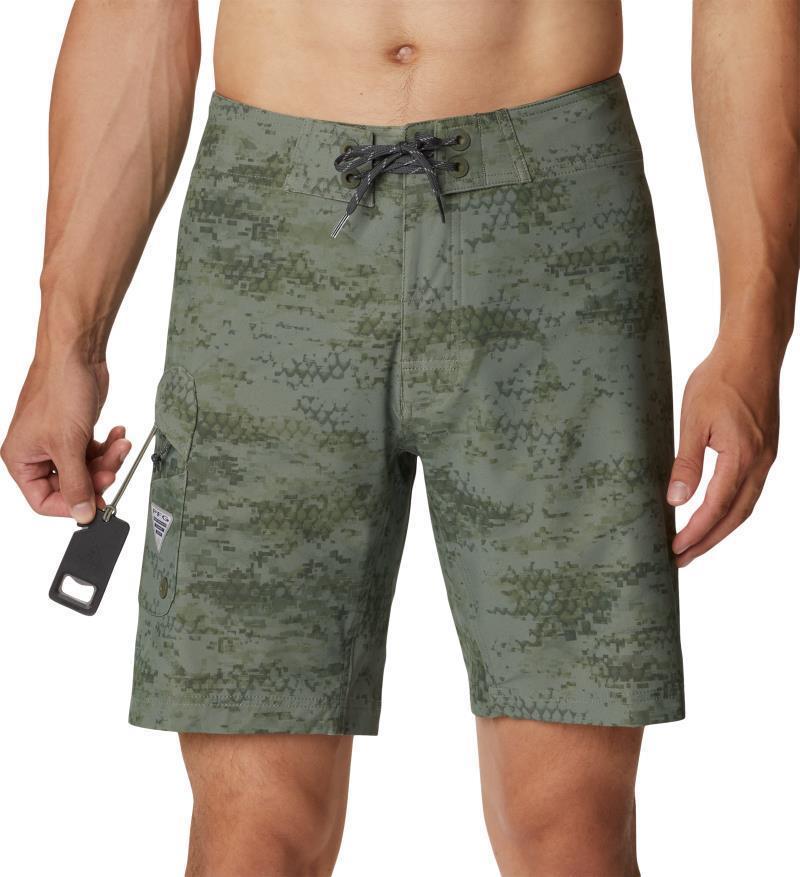 PFG Offshore II Board Shorts, 9" Inseam - Mens - Cypress PFG Camo 1