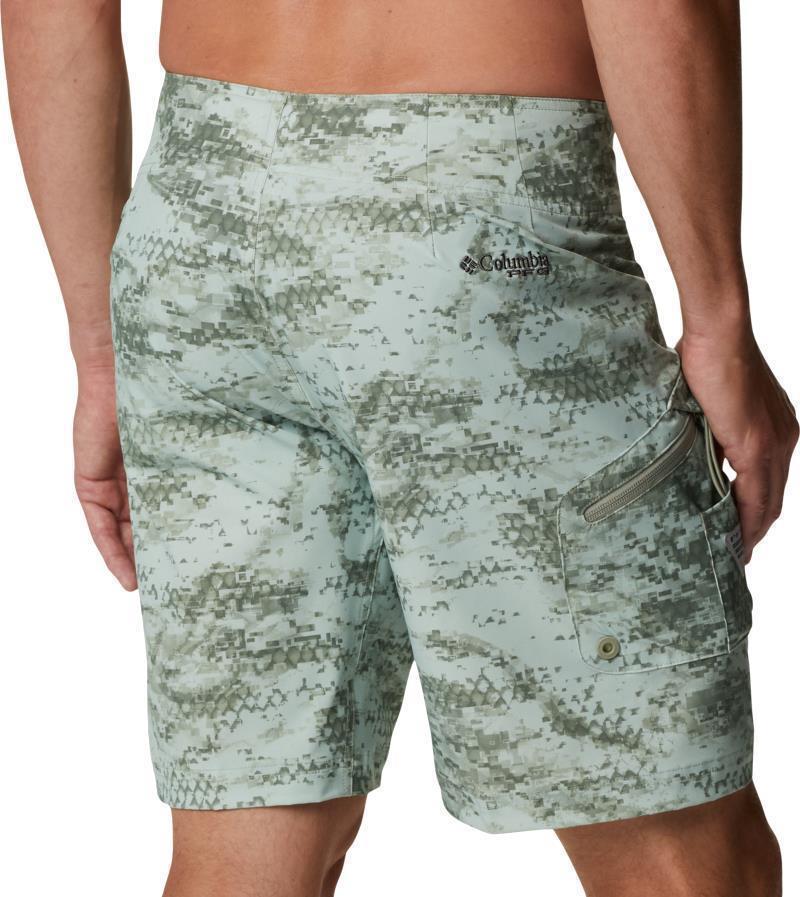 PFG Offshore II Board Shorts, 9" Inseam - Mens - Safari PFG Camo 2