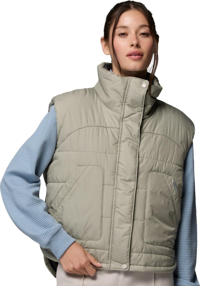 PFG Open Water Insulated Vest - Womens - grey green 1