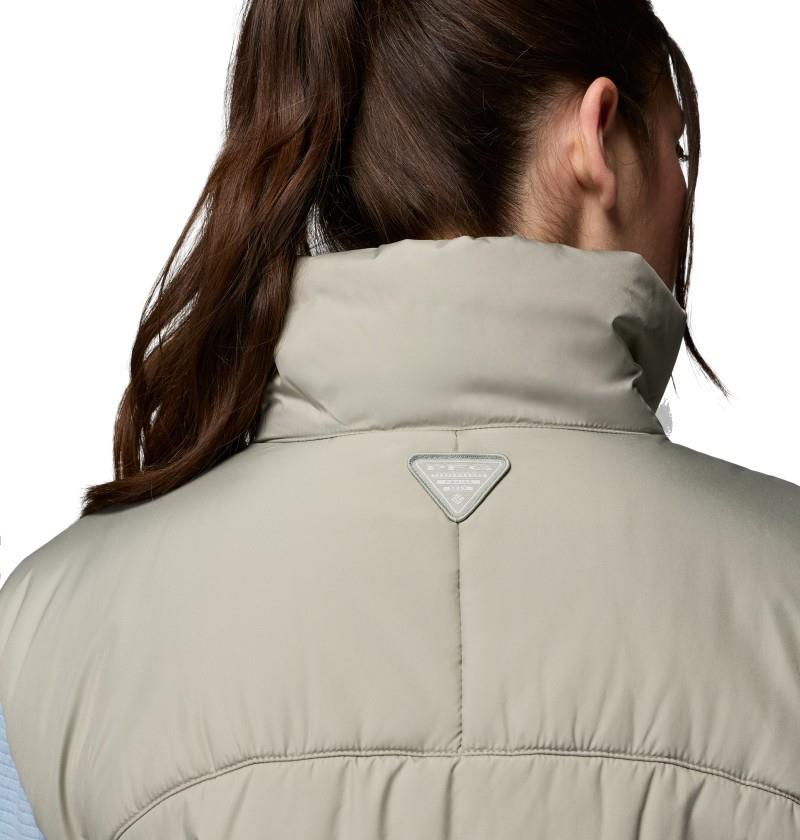 PFG Open Water Insulated Vest - Womens - grey green 1