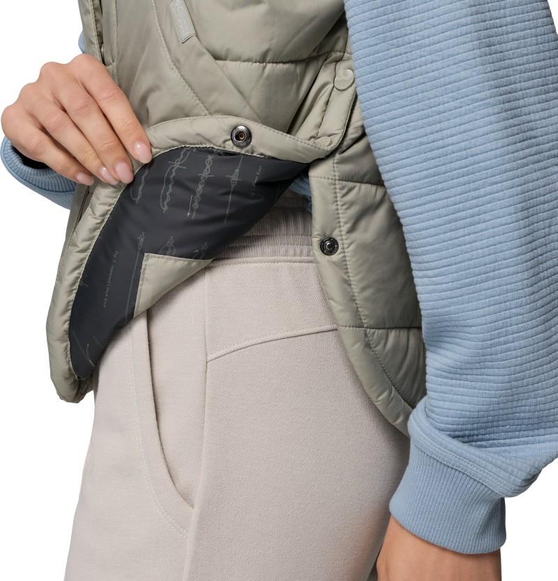 PFG Open Water Insulated Vest - Womens - grey green 1