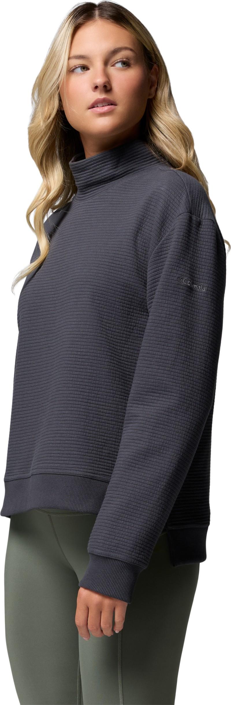 PFG Open Water Mock Neck LS - Womens - shark 1