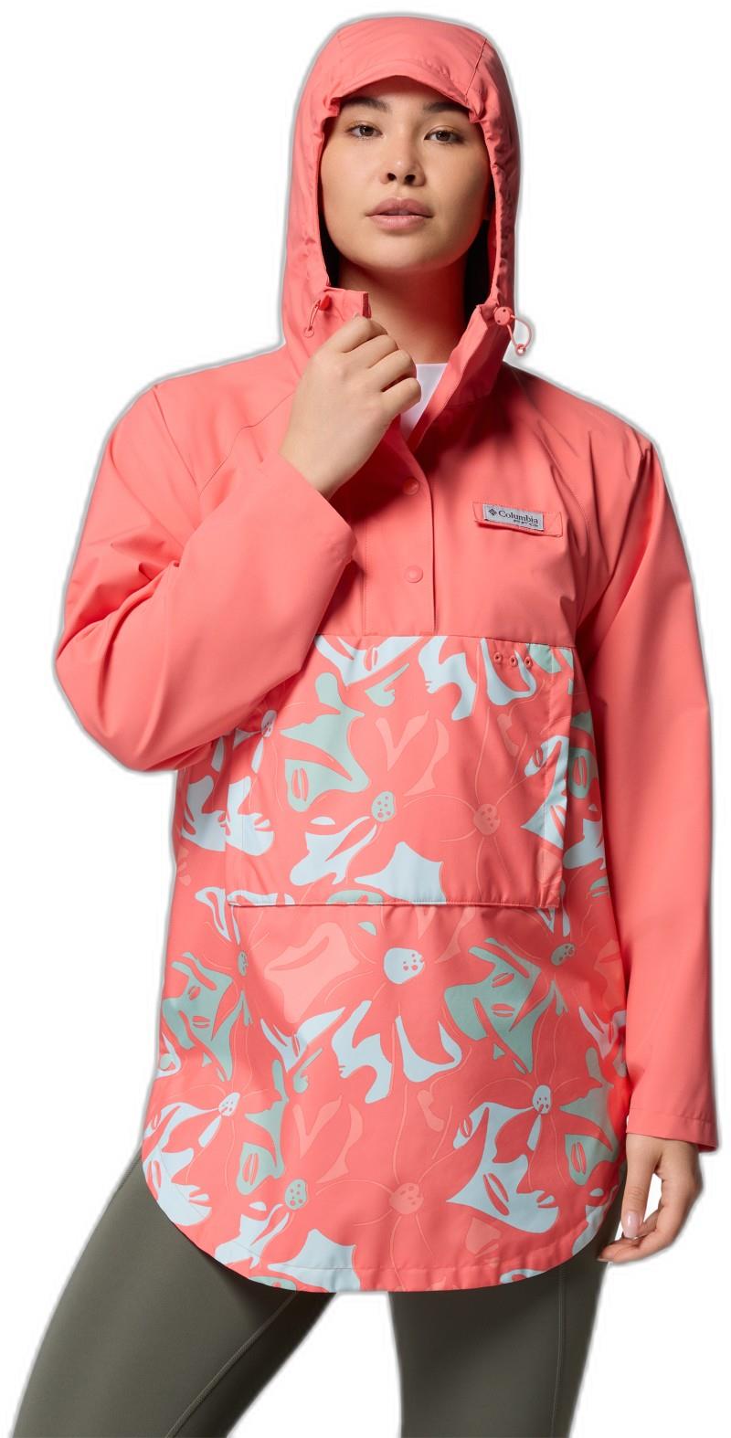 PFG Open Water Poncho - Womens - melonade floraflauge / melonade 1