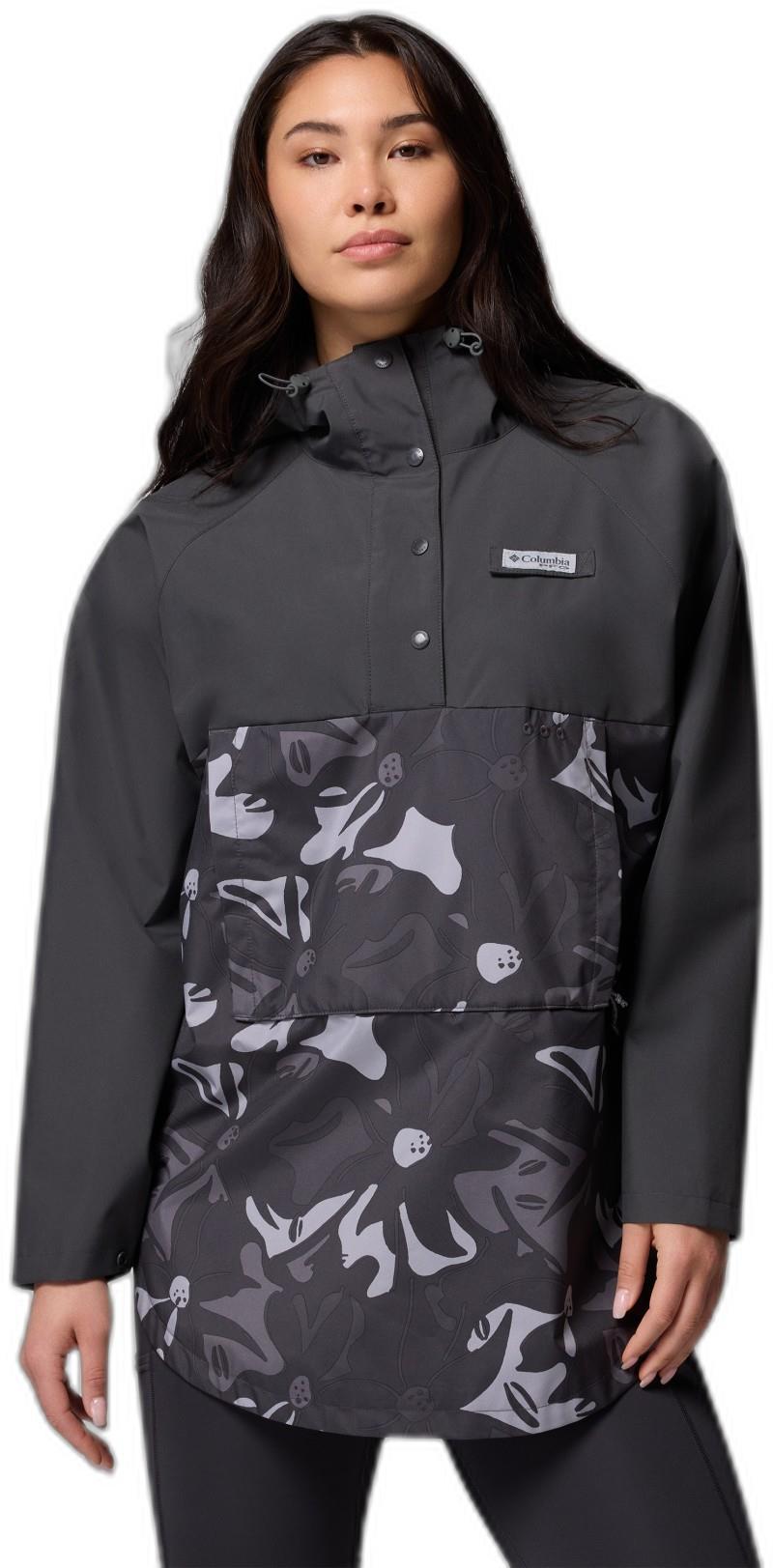 PFG Open Water Poncho - Womens - shark floraflauge / shark 1