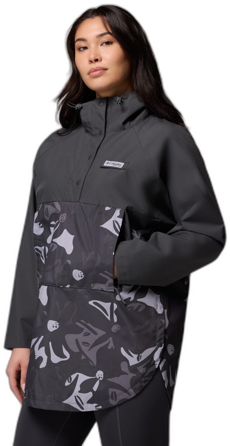 PFG Open Water Poncho - Womens - shark floraflauge / shark 1