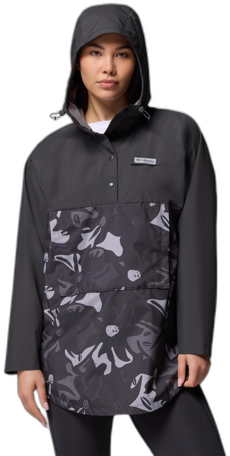 PFG Open Water Poncho - Womens - shark floraflauge / shark 1