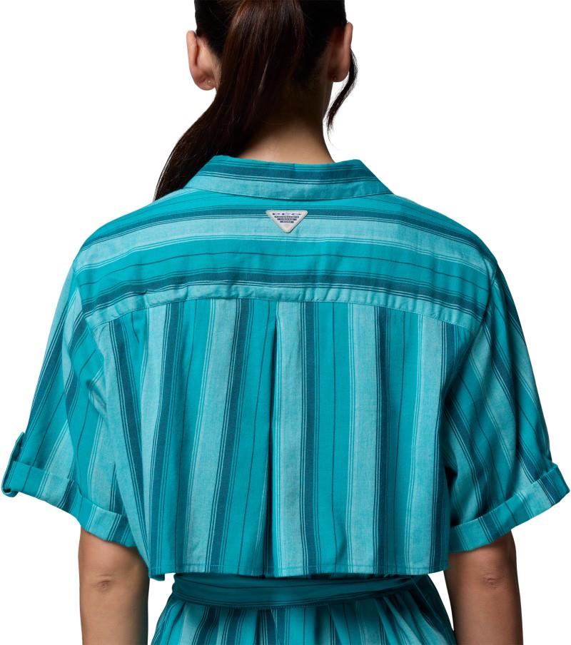 PFG Open Water Shift Dress - ocean teal / lowtide stripe 1