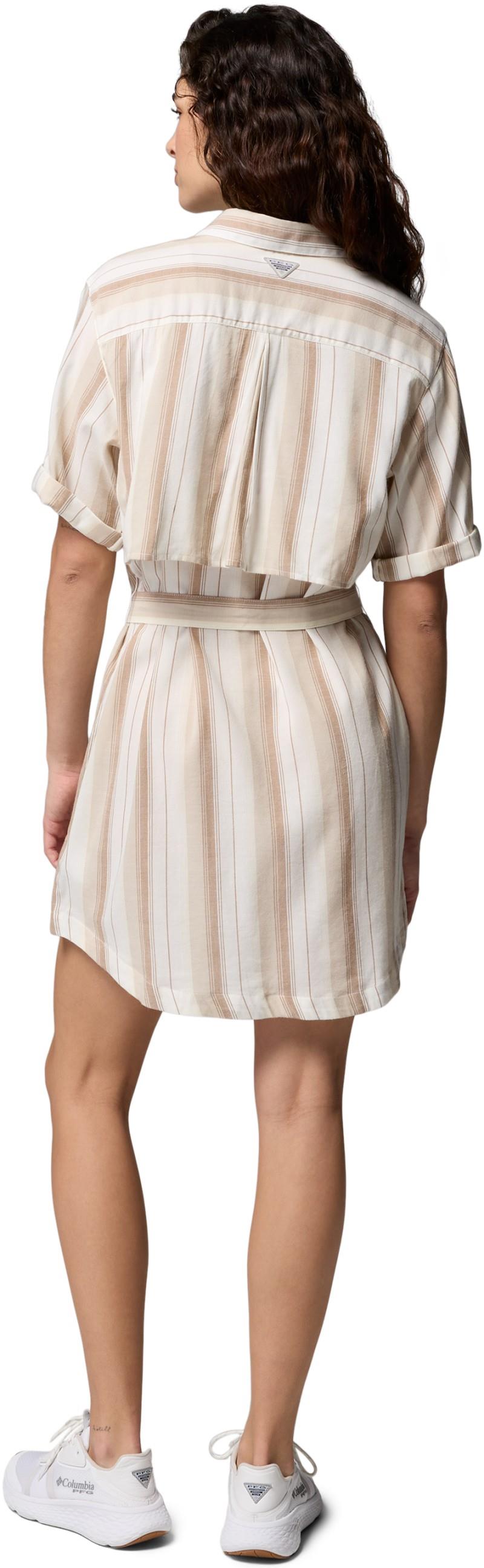 PFG Open Water Shift Dress - sea salt / lowtide stripe 1