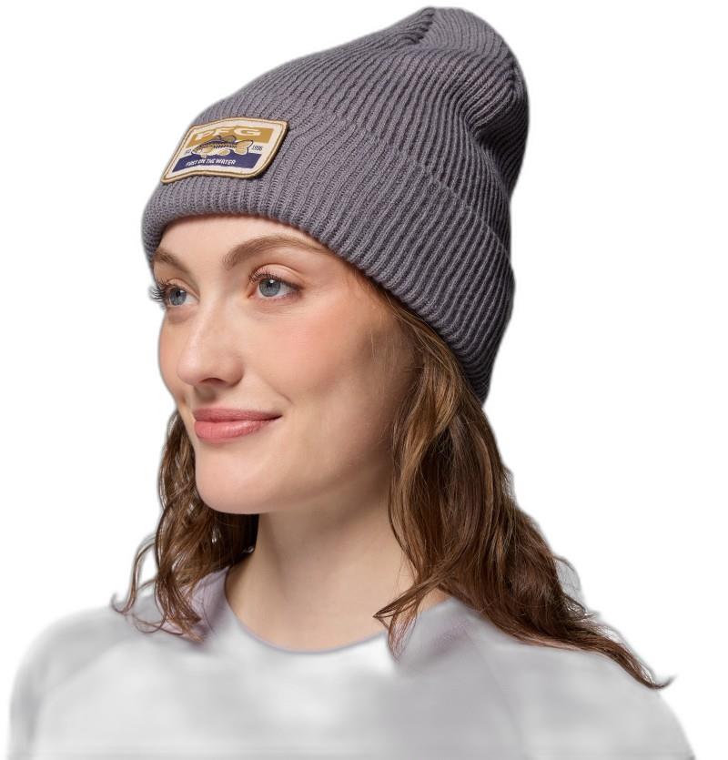 PFG Patch Beanie - city grey / rectangle bass 1
