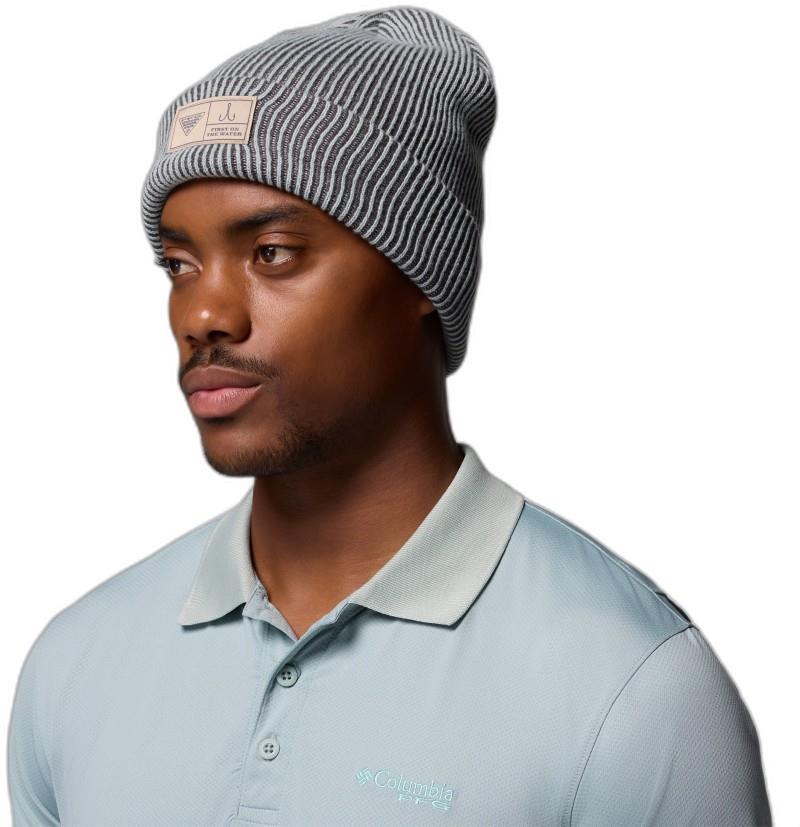 PFG Patch Beanie - crushed blue / shark / fotw box hooks 1