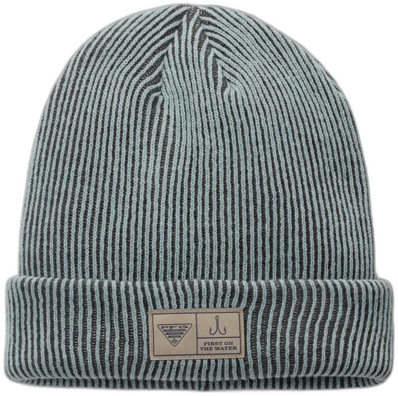 PFG Patch Beanie - crushed blue / shark / fotw box hooks 1