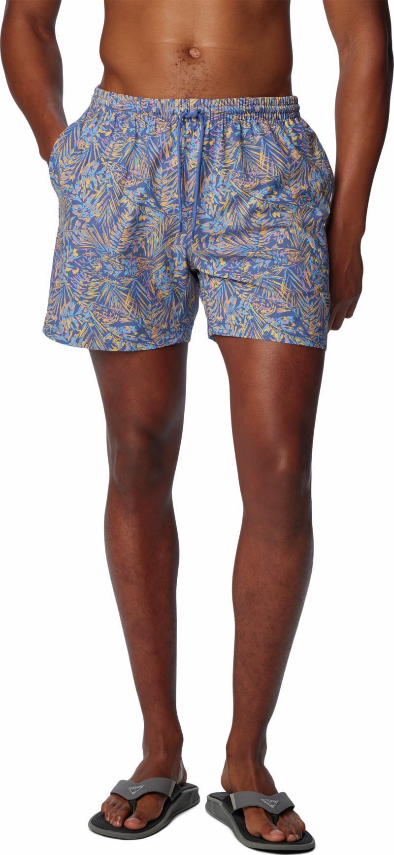 PFG Rambler Swim Shorts, 6" Inseam - Mens - Bluebell Tunado 1
