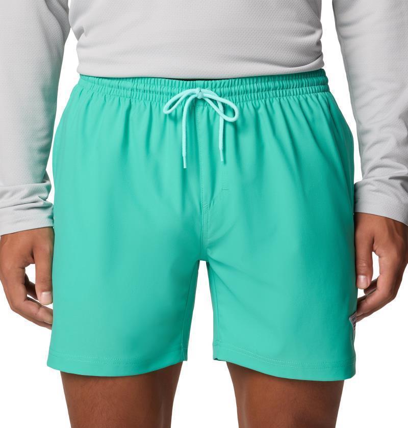 PFG Rambler Water Shorts, 6" Inseam - Mens - glaze green 1