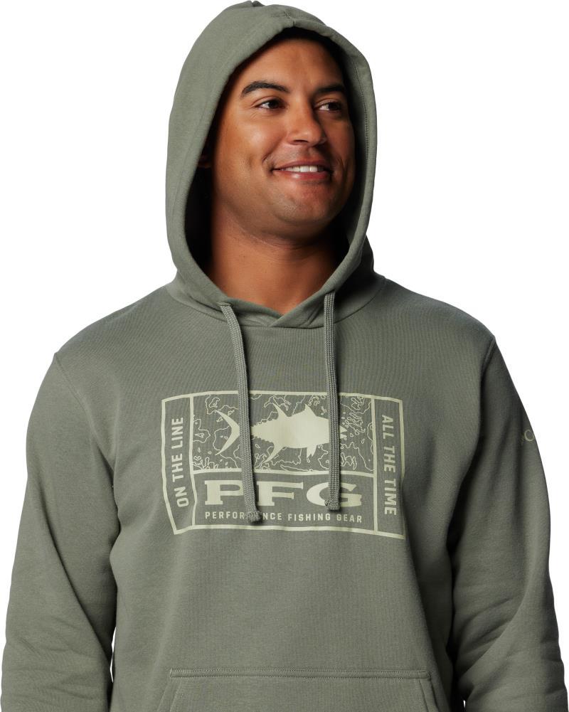 PFG Seasonal Graphic Hoodie - Mens - Cypress / Line Time Tuna 4