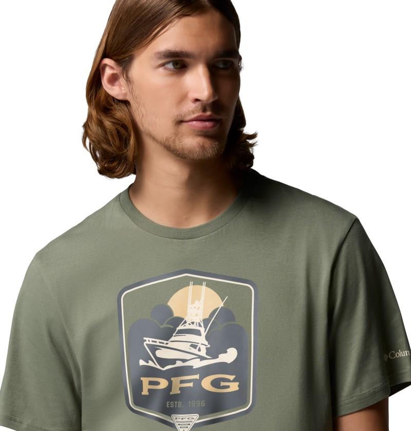 PFG Shield SS - Mens - cypress 1