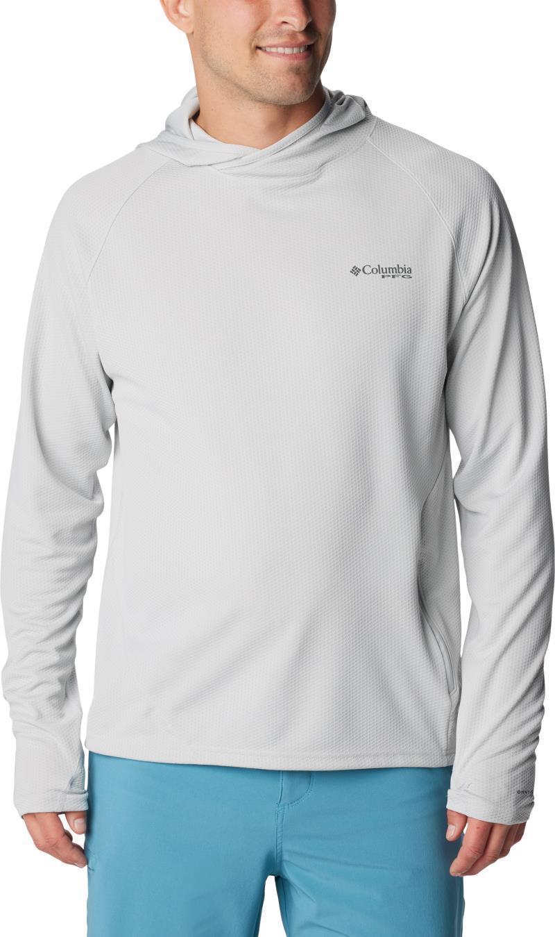 PFG Solar Stream Elite Hoodie - Mens - Cool Grey 1