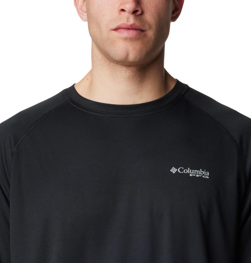 PFG Solar Stream LS - Mens - Black 4