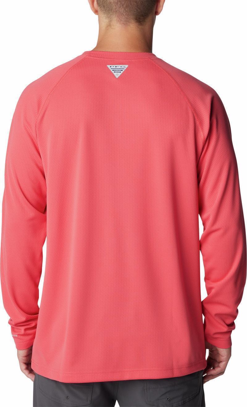 PFG Solar Stream LS - Mens - Sunset Red 2