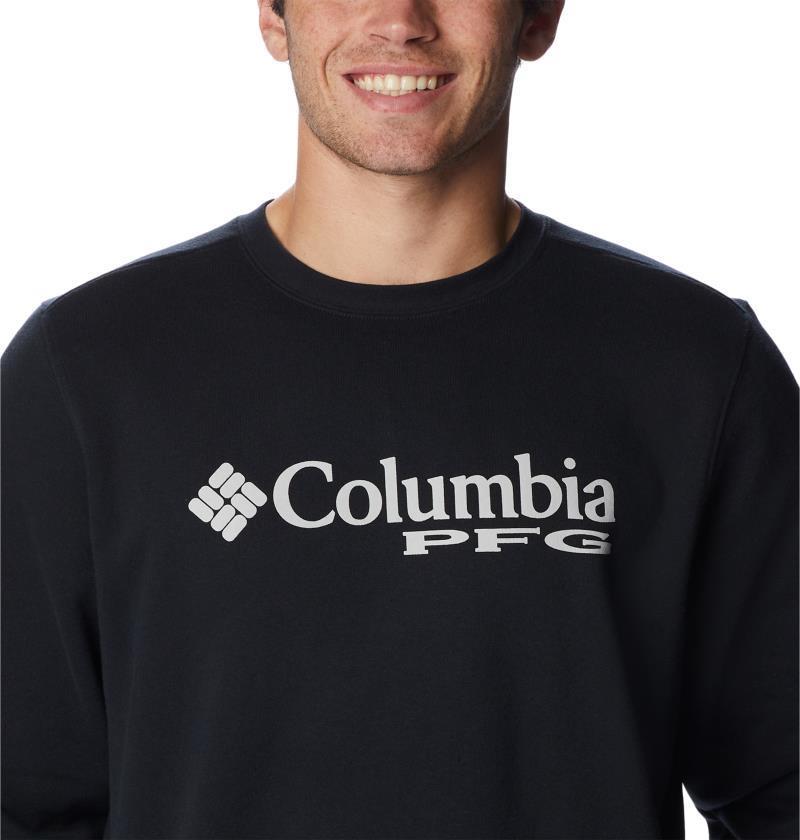 PFG Stacked Logo Crew Sweatshirt - Big - Mens - black / cool grey 1