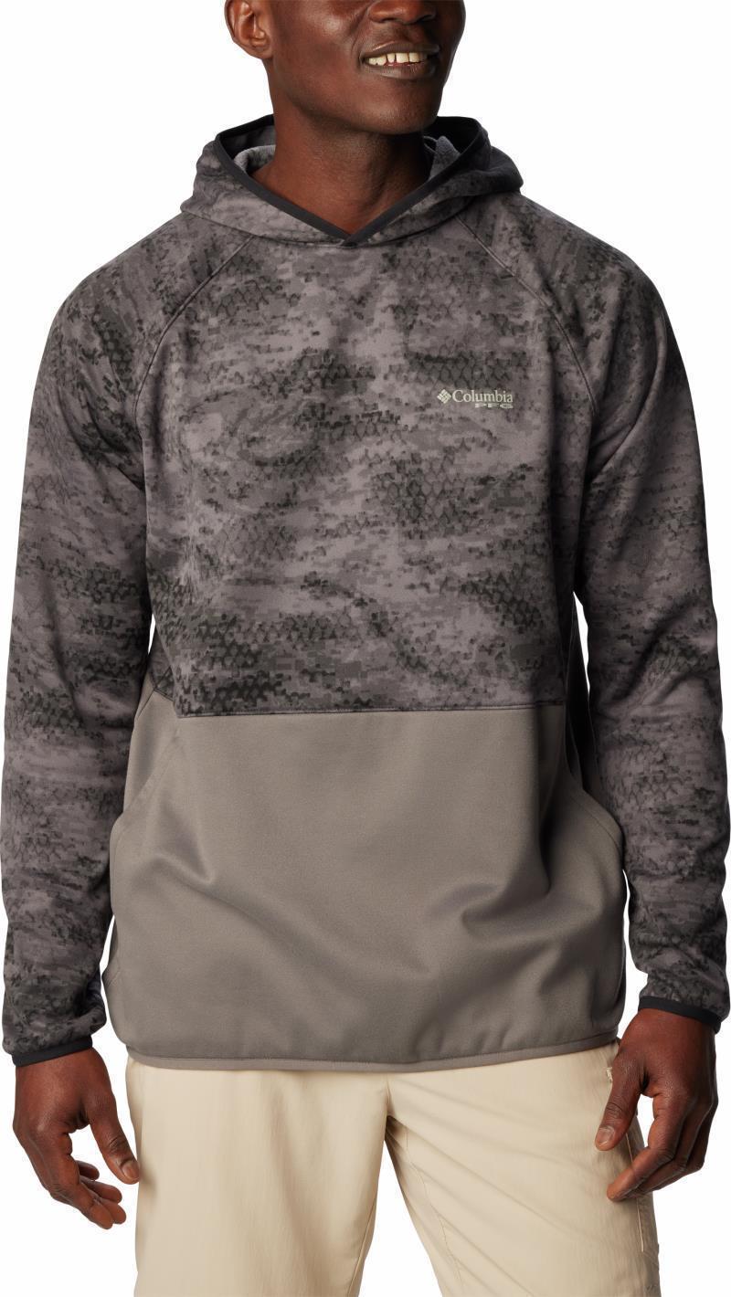 PFG Super Terminal Fleece Hoodie - Mens - Black PFG Camo / City Grey 1