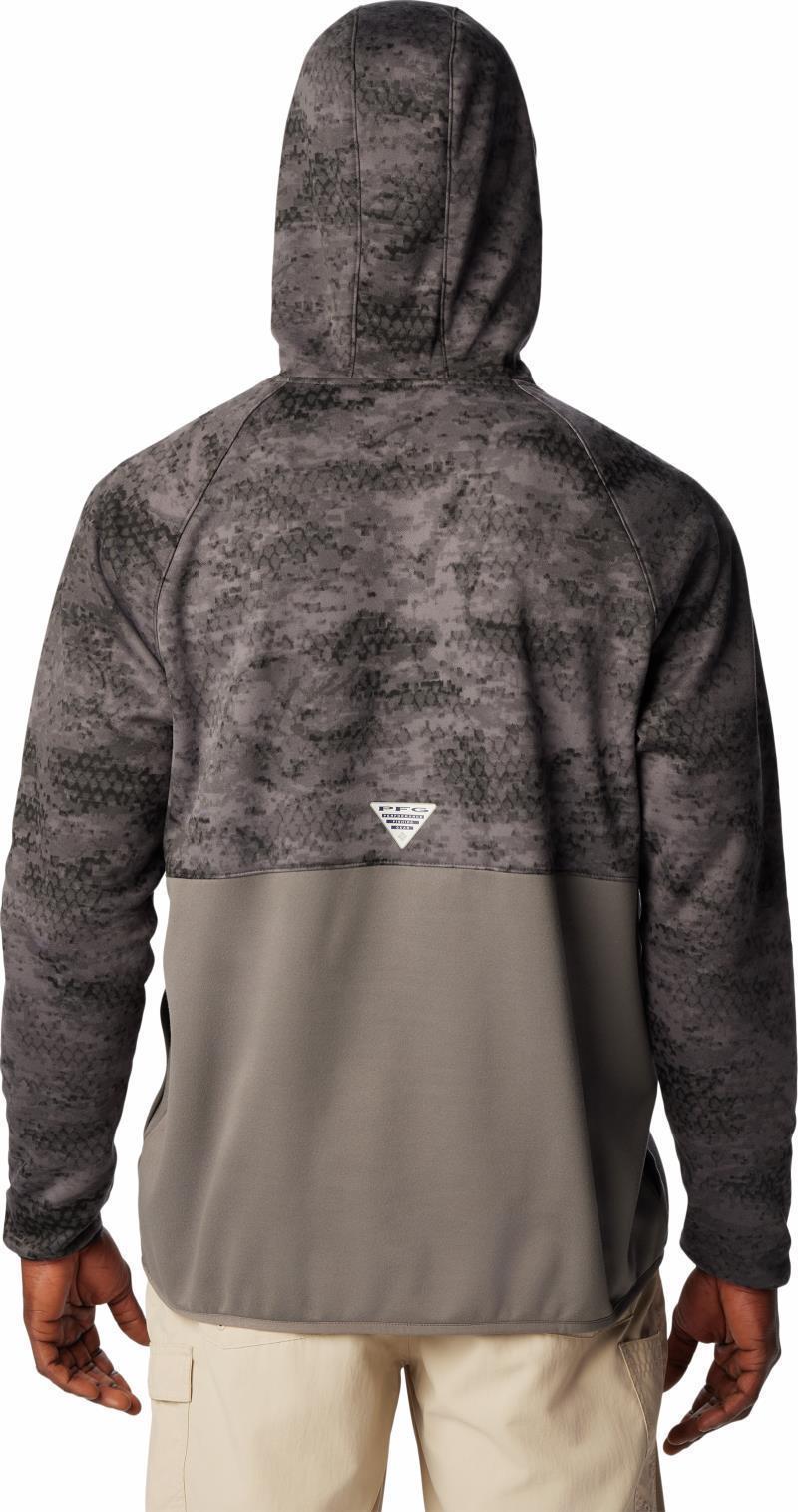 PFG Super Terminal Fleece Hoodie - Mens - Black PFG Camo / City Grey 2