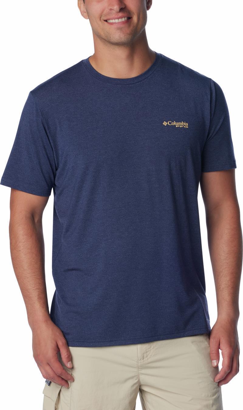 PFG Triangle Fill Tech Tee SS - Mens - Nocturnal / Elements Graphic 1