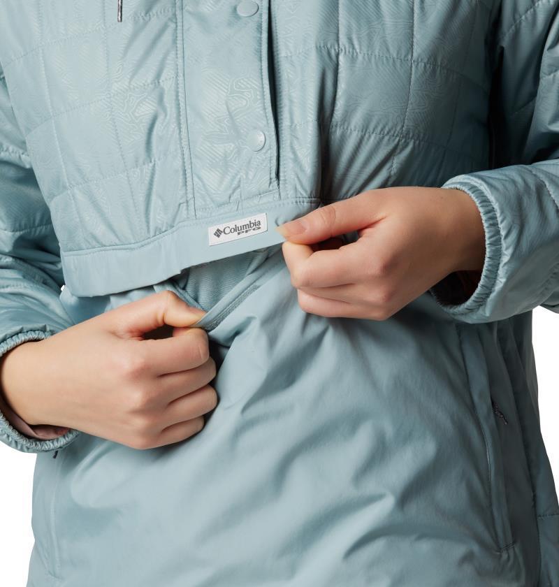 PFG Uncharted Anorak - Womens - Crushed Blue / Uncharted Waters Emboss 5