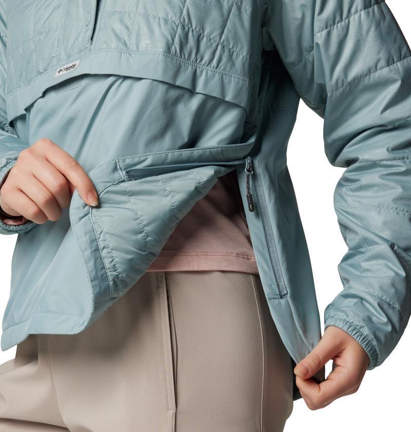 PFG Uncharted Anorak - Womens - Crushed Blue / Uncharted Waters Emboss 6