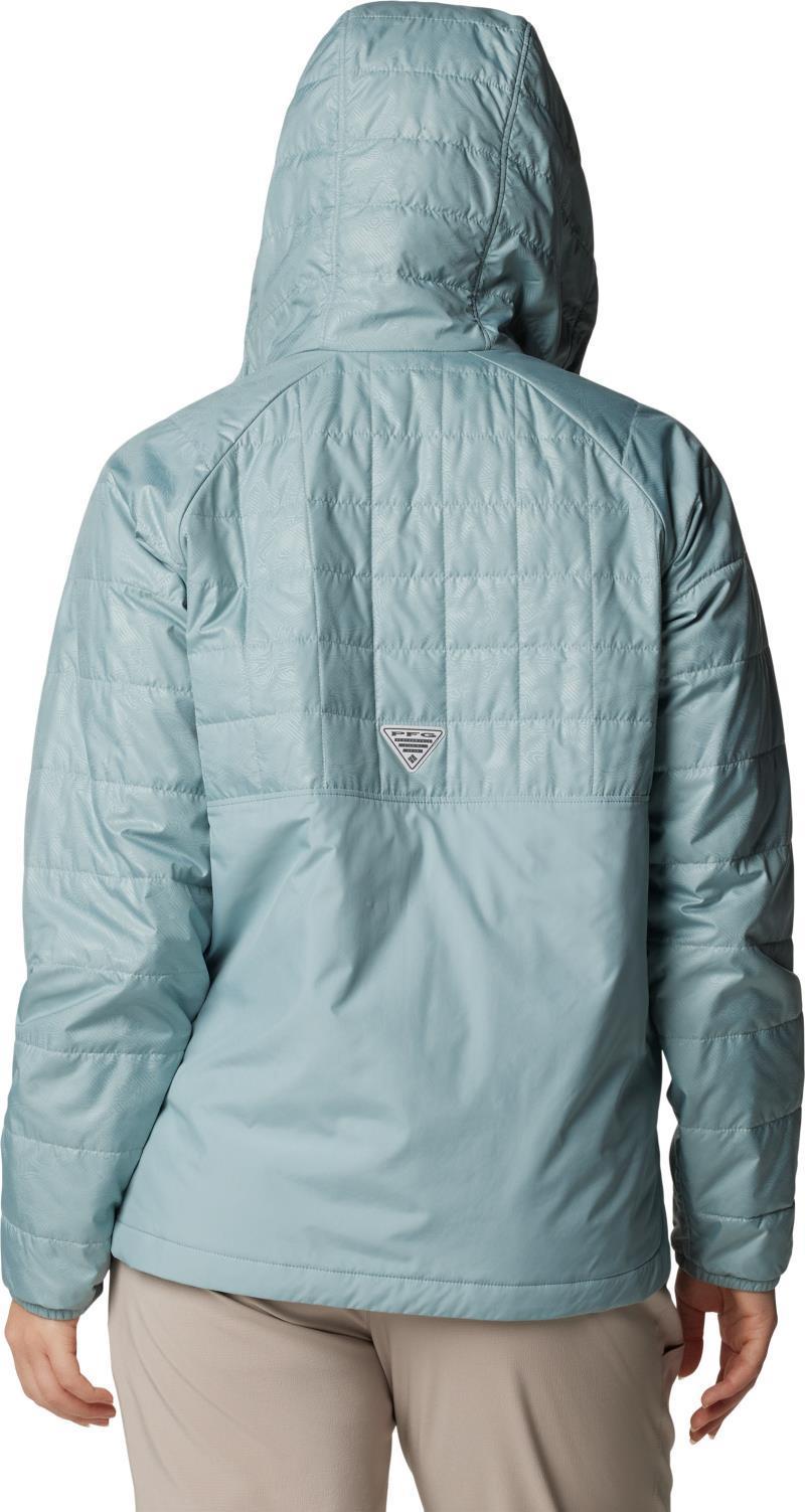 PFG Uncharted Anorak - Womens - Crushed Blue / Uncharted Waters Emboss 2