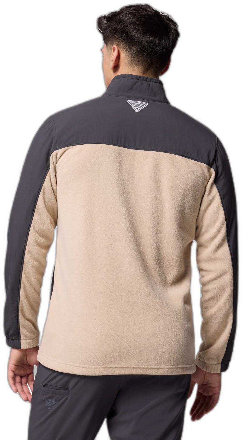PFG Uncharted Fleece Full-Zip - Mens - shark / ancient fossil 1