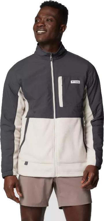 PFG Uncharted Fleece Full Zip - Mens - Shark / Dark Stone 1