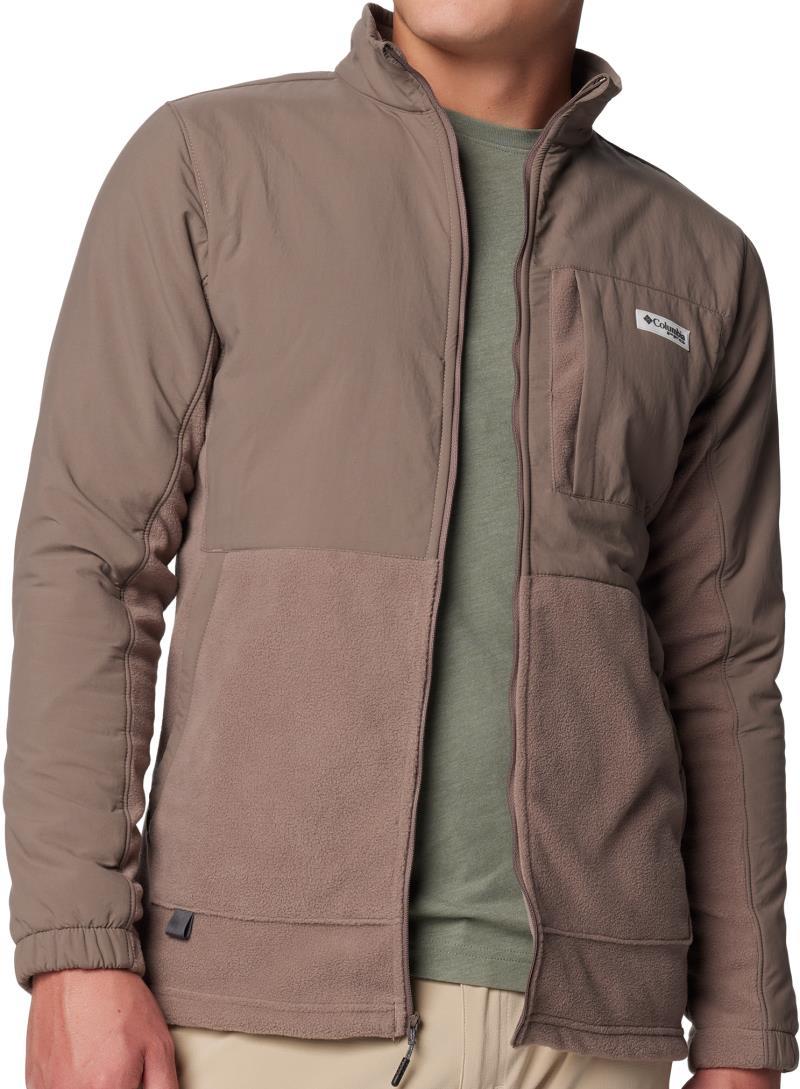 PFG Uncharted Fleece Full Zip - Mens - iron / iron 1