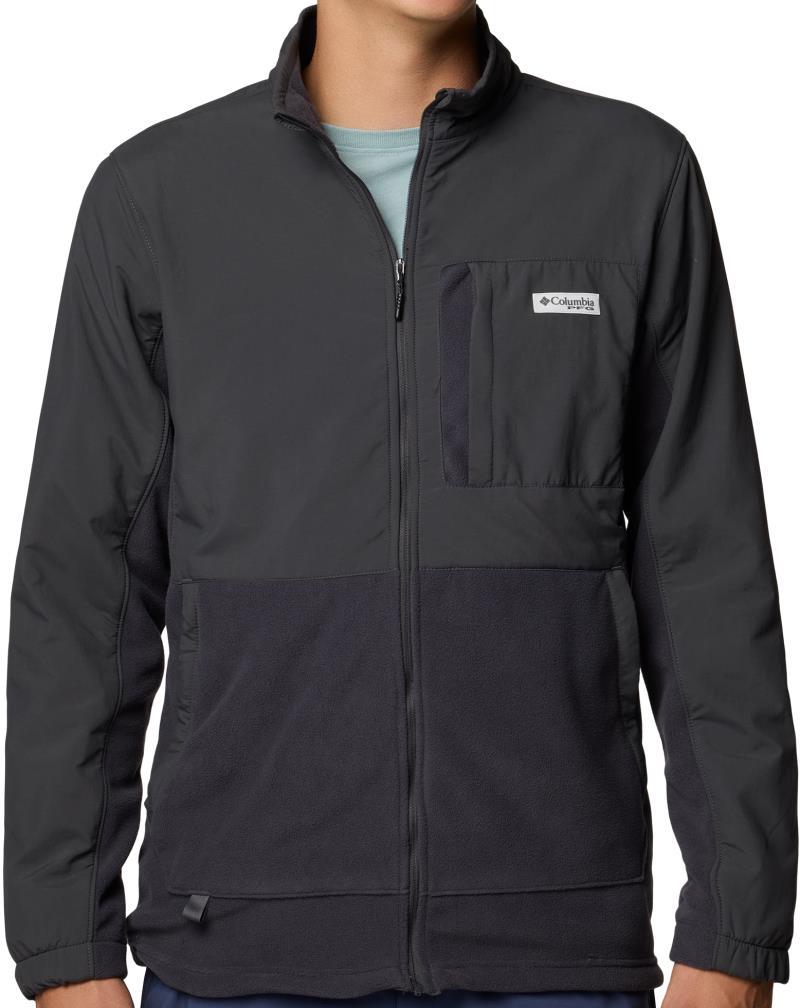 PFG Uncharted Fleece Full Zip - Mens - shark / shark 1