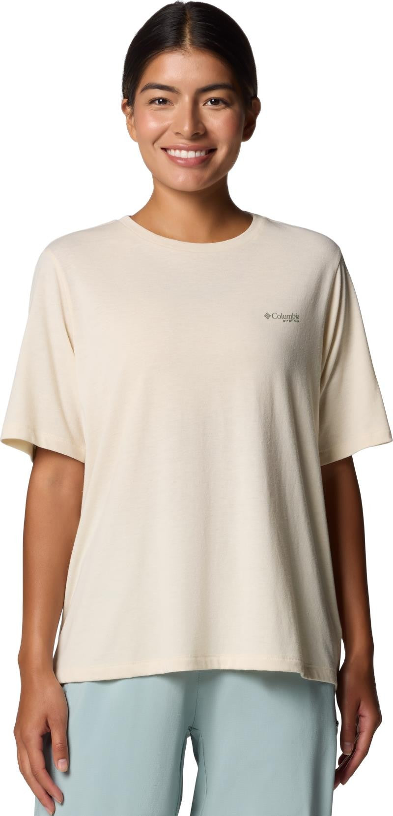 PFG Uncharted Graphic Tee - Womens - lemon wash / pfg storm bird 1