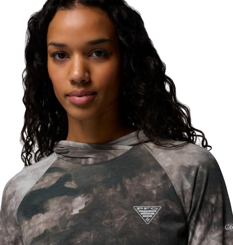PFG Uncharted II Cloud Hoodie - Womens - black / cloud dye 1