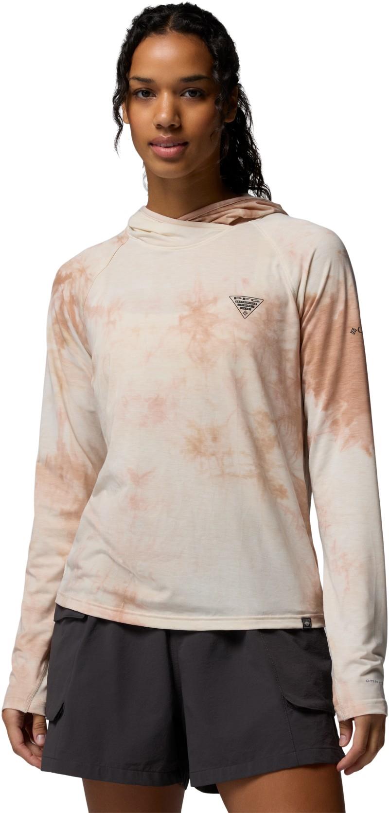 PFG Uncharted II Cloud Hoodie - Womens - dark stone / cloud dye 1
