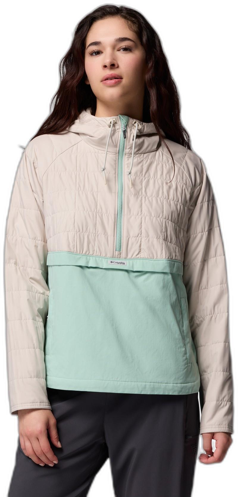 PFG Uncharted II Insulated Anorak - Womens - dark stone / misty jade 1