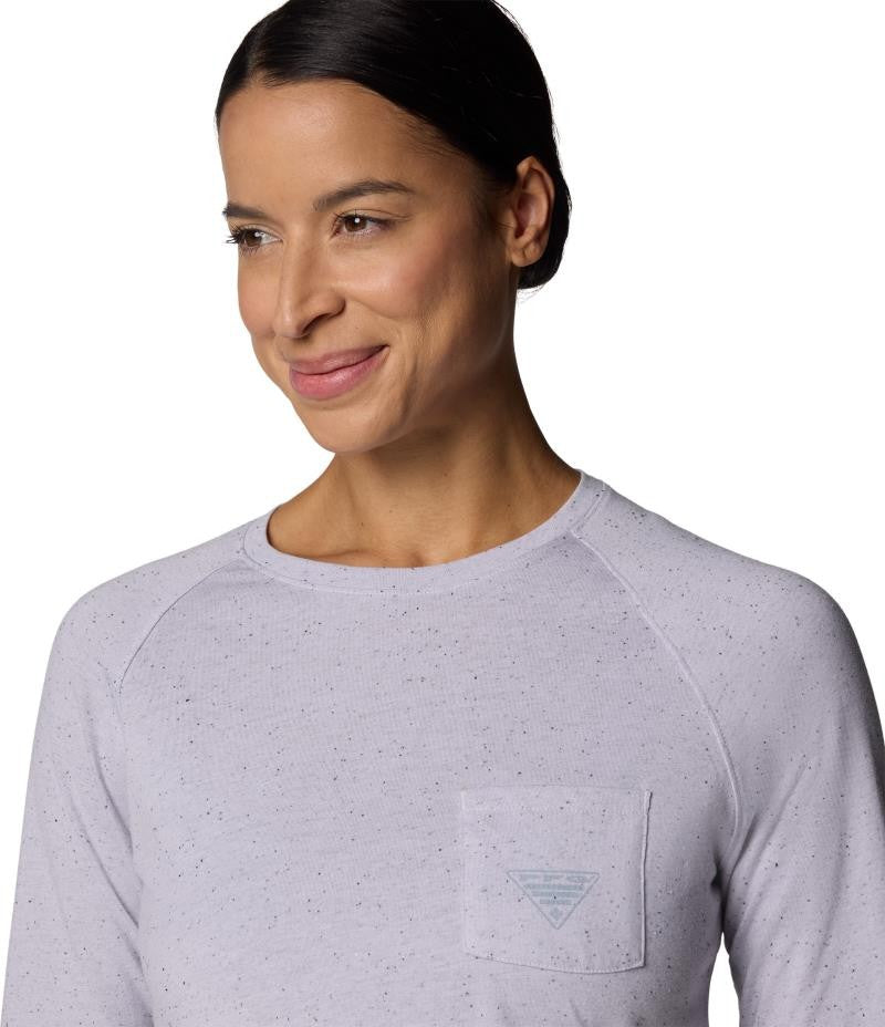 PFG Uncharted Neps LS - Womens - lavender pearl 1