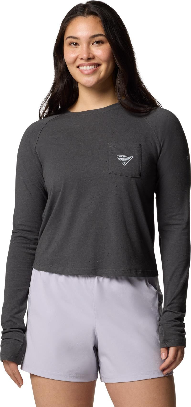PFG Uncharted Neps LS - Womens - shark 1