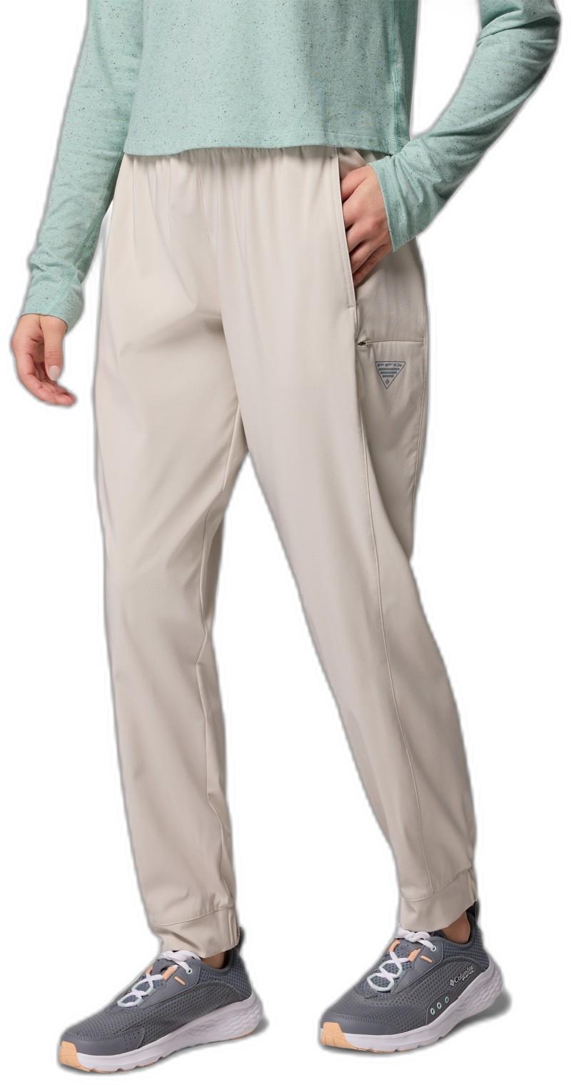 PFG Uncharted Pull-On Pants, Reg - Womens - dark stone 1